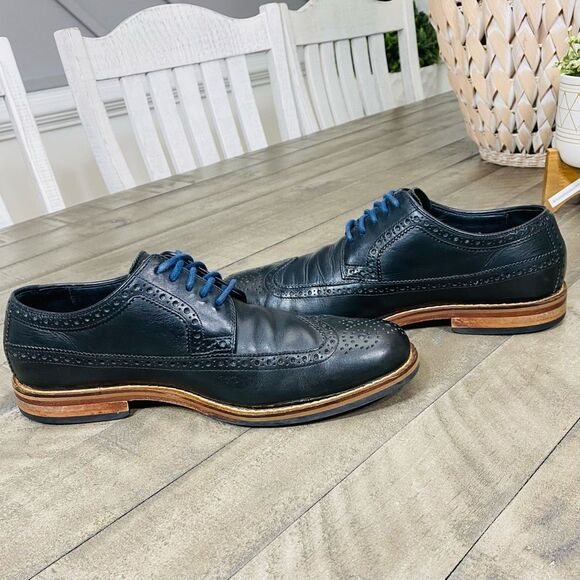 Cole Haan Lace Up Leather Oxfords 9 M - Picture 5 of 6